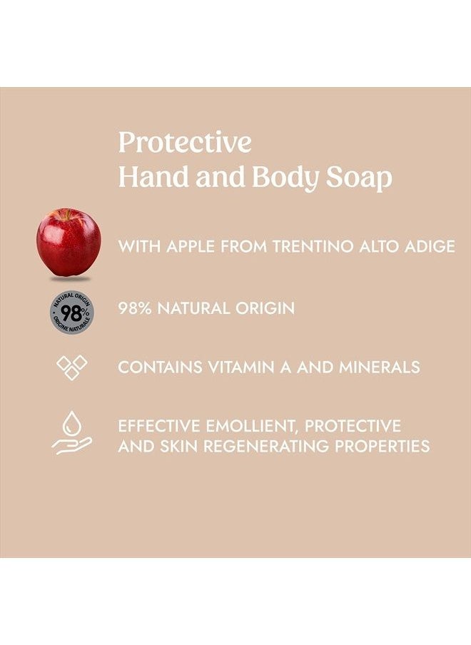 ITÍNERA - Itinera Protective Hand Body Soap with Apple from Trentino Alto Adige (Net Wt. 3.52 Ounces) - with Vegetable Glycerine - Vegan Friendly - 97% Natural Origin Ingredients - Image 1