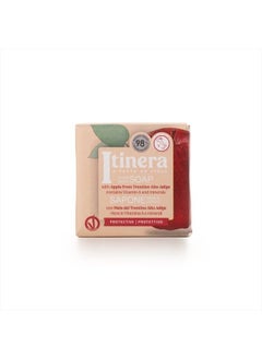 Itinera Protective Hand Body Soap with Apple from Trentino Alto Adige (Net Wt. 3.52 Ounces) - with Vegetable Glycerine - Vegan Friendly - 97% Natural Origin Ingredients