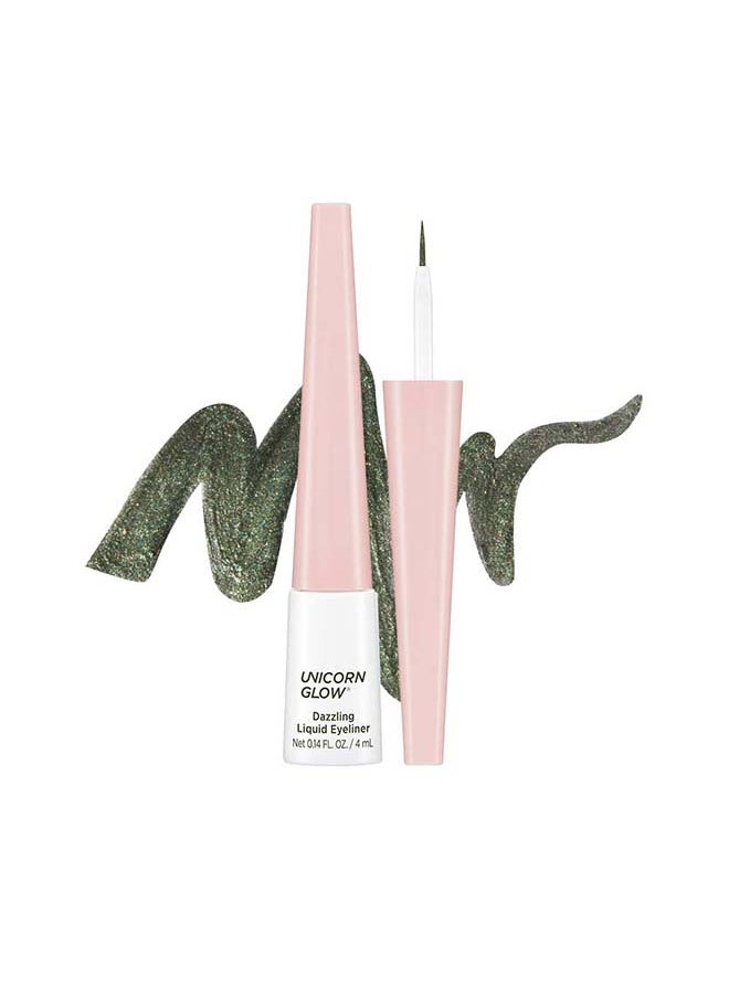 UNICORN GLOW Dazzling Liquid Eyeliner 02 Forest  - Image 1