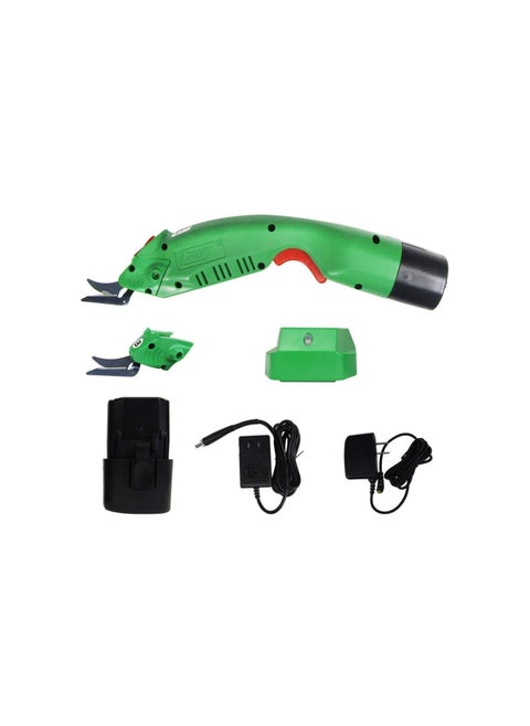 WBT-2 Cordless Electric Scissors for Cutting Fabric/Carpet/Sponge/Paperboard Fiberglass Scissor w/ 2 Blades 5000mAh Large Battery Low Noise