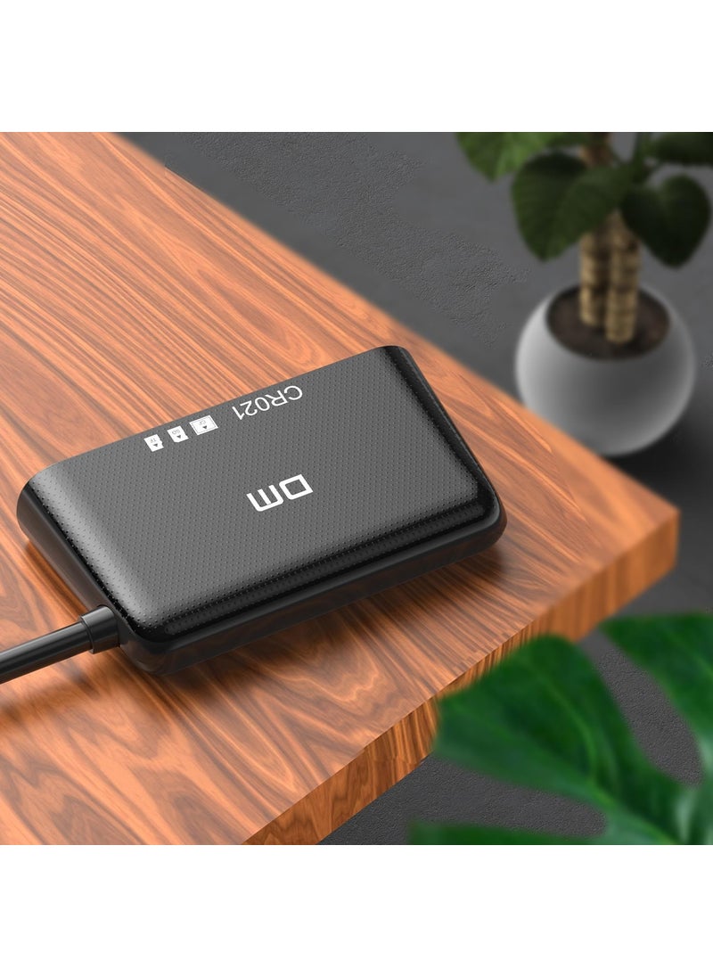 DM - CR021 USB 3.0 To Micro Sd Tf Sd and Cf Card Reader - Image 1