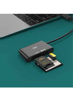 DM CR021 USB 3.0 To Micro Sd Tf Sd and Cf Card Reader  - Image 2