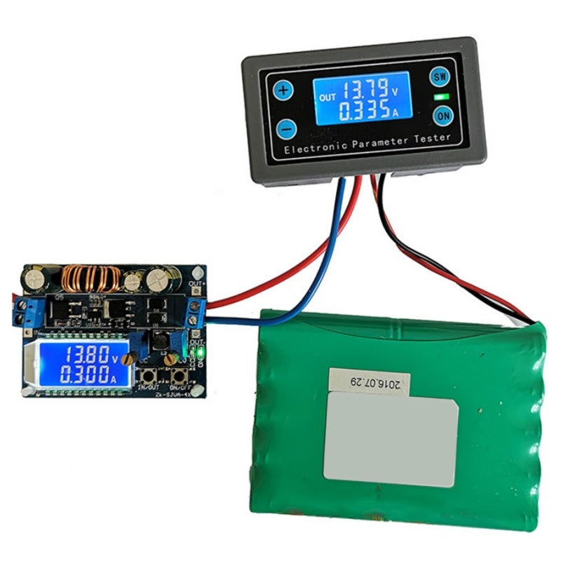 Multimeter: LCD Display Self-Powered Operation - Advanced Multi-Protection System Voltage Meter for Battery Charge Discharge Control and Electrical Testing - Image 4