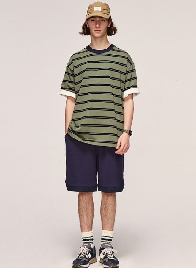 Mei Stylish Unisex Street Style Crew Neck Loose Fit Oversize T-shirt - Image 4