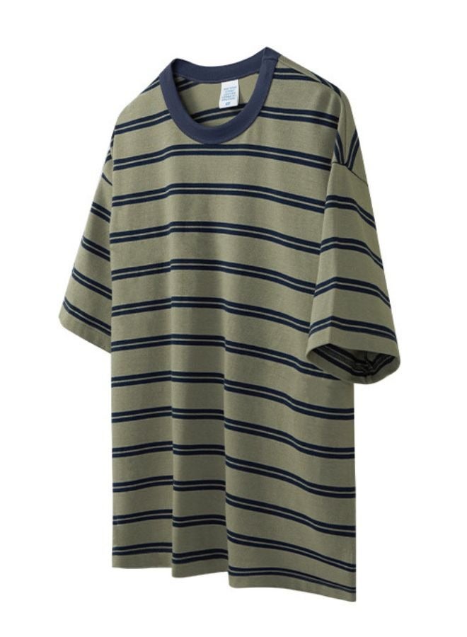 Mei Stylish Unisex Street Style Crew Neck Loose Fit Oversize T-shirt - Image 5