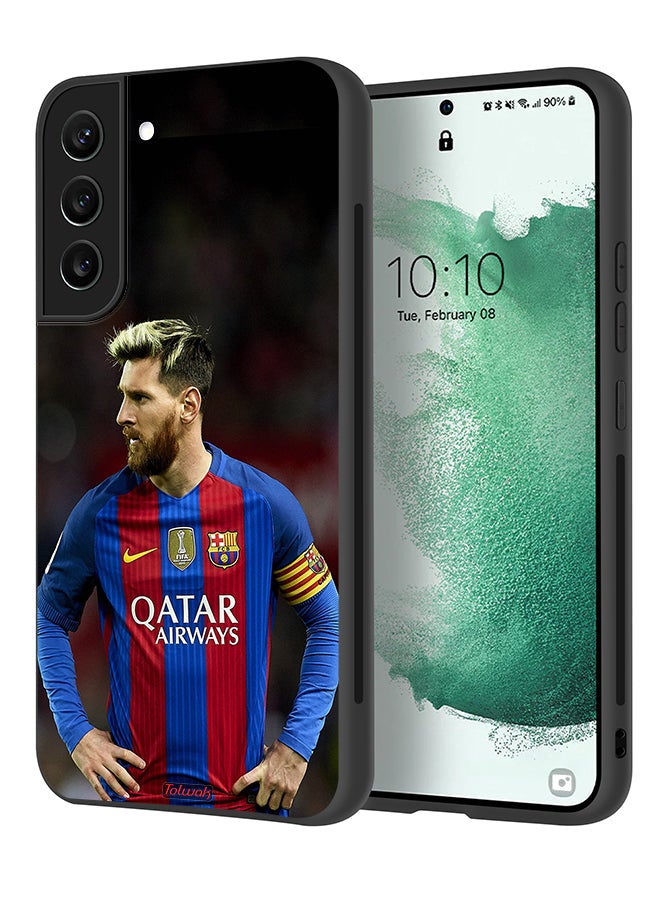 Tolwak Samsung Galaxy S21 FE 5G Protective Case Cover Messi Barcelona - Image 1