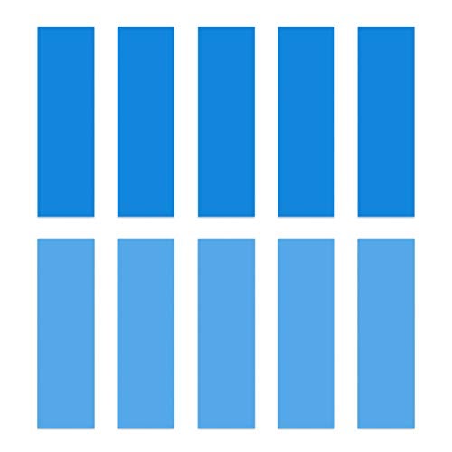 GLOTRENDS [10 Packs] GLOTRENDS M.2 Thermal Pad Fit for M.2 SSD, Fit for NVMe SSD, Fit for PS5 SSD, Fit for 2280 M.2 Heatsink, etc. - Image 1