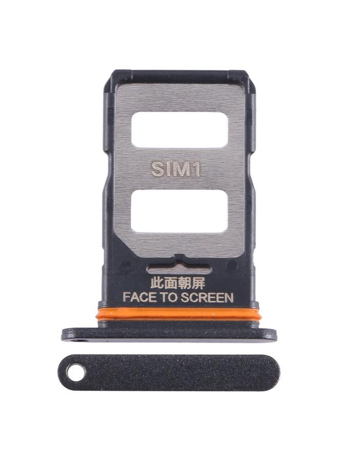 For Xiaomi Note 13 Pro SIM Card Tray + SIM Card Tray (Black) - Image 1