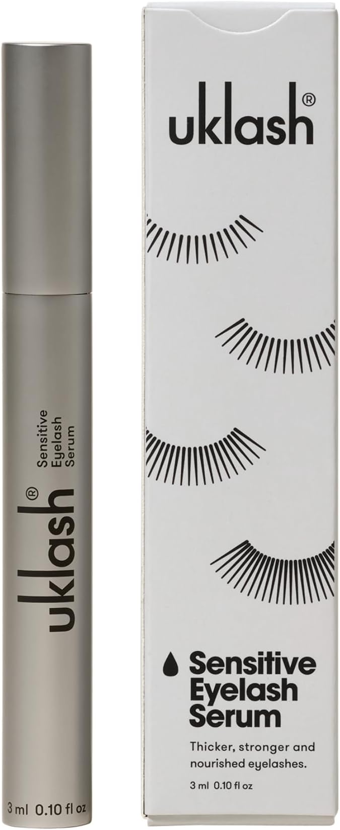 UKLASH Eyelash Growth Serum For Longer Fuller Lashes 3ml Clinically Proven Formula for Naturally Longer Lashes and Extensions Vegan CrueltyFree - Image 1