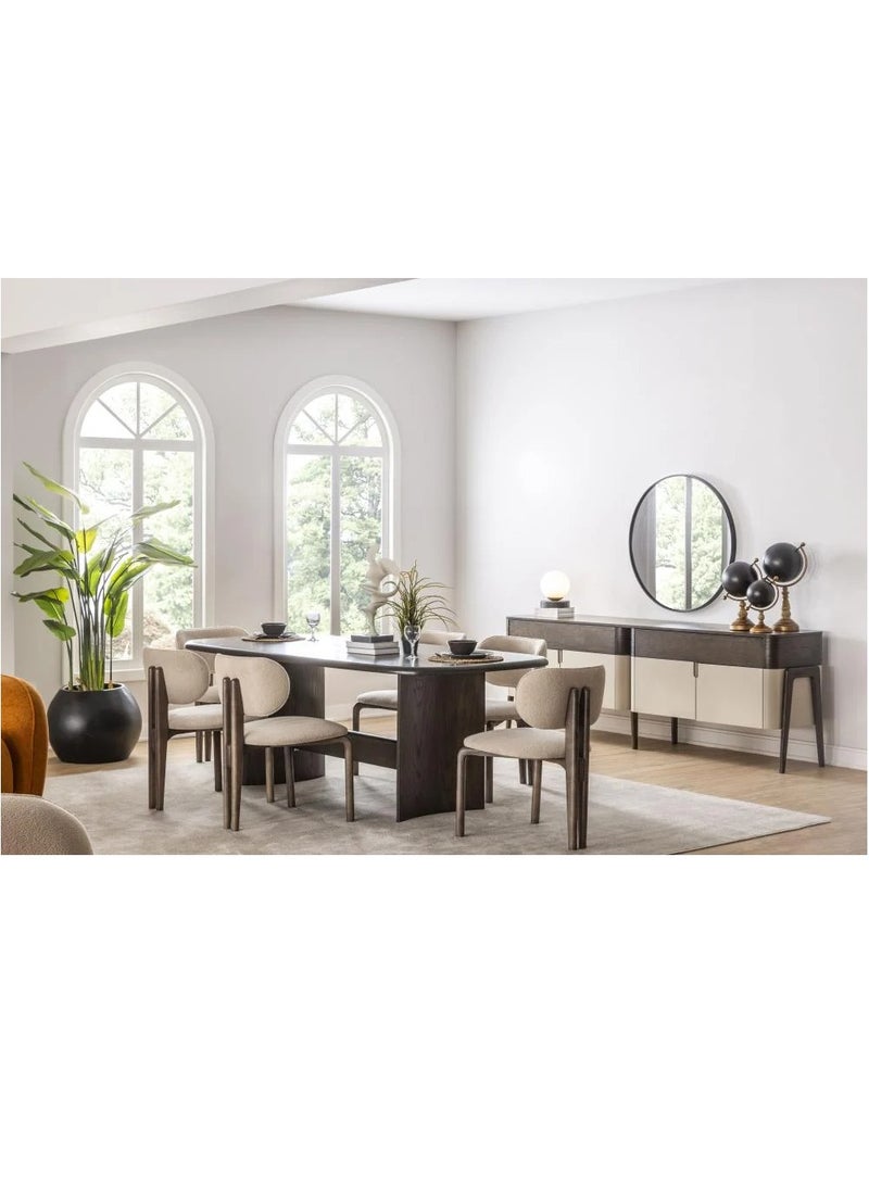 ليلت للأثاث طاولة طعام 8 كراسي - Image 1