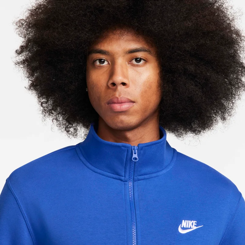 Nike Men's Sportswear Club Brushed-Back 1/2-Zip Sweatshirt