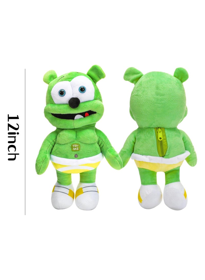 general Gummy Bear Plush Toy Singing Bear Song Toy Stuffed Animal Doll for Kids Birthday Gifts Party Supplies - Image 3