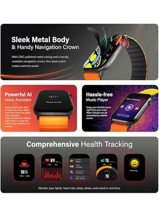 Kieslect KS Calling Smart Watch With 1.78″ Amoled Always On Display - Image 4