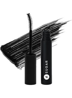 SUGAR Cosmetics Uptown Curl Lengthening Mascara - 01 Black Beauty (Black)  - Image 1