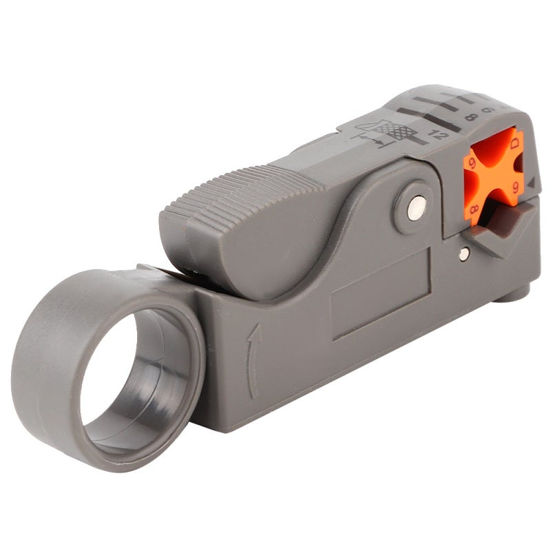 Coaxial Wire Stripper -5 -6 -7 Cable Stripping Knife Adjustable Blade Depth Two-Knife Type for Cable TV Monitoring Line - Image 2