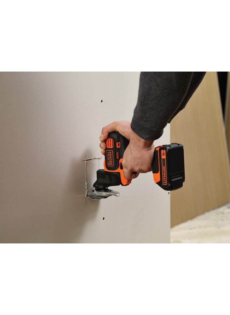 BLACK+DECKER BLACK+DECKER MTOS4-XJ Multi-Evo Oscillating Attachment (Orange)  - Image 5
