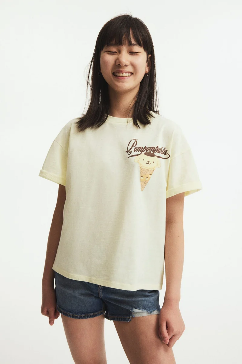 H&M Oversized printed T-shirt