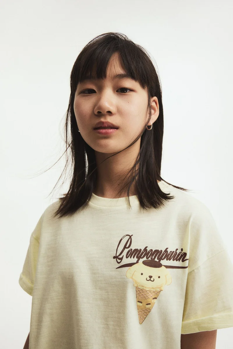 H&M Oversized printed T-shirt