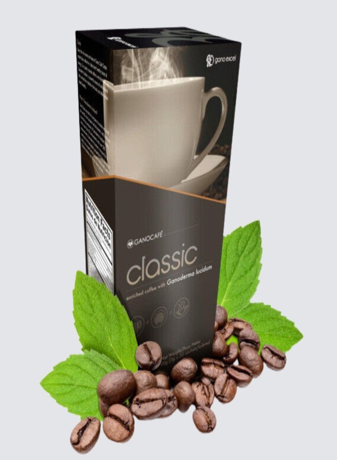 Gano Excel Classic Coffee with Ganoderma Lucidum mushroom of Asia Coffee 30 Sachets - Image 2