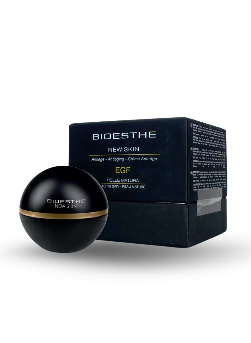 Bioesthe New Skin Cream | Hyaluronic Acid & Plant Epidermal Growth Factor | Hydrating, Restorative & Anti-Aging Face Cream | 50ml - Image 2