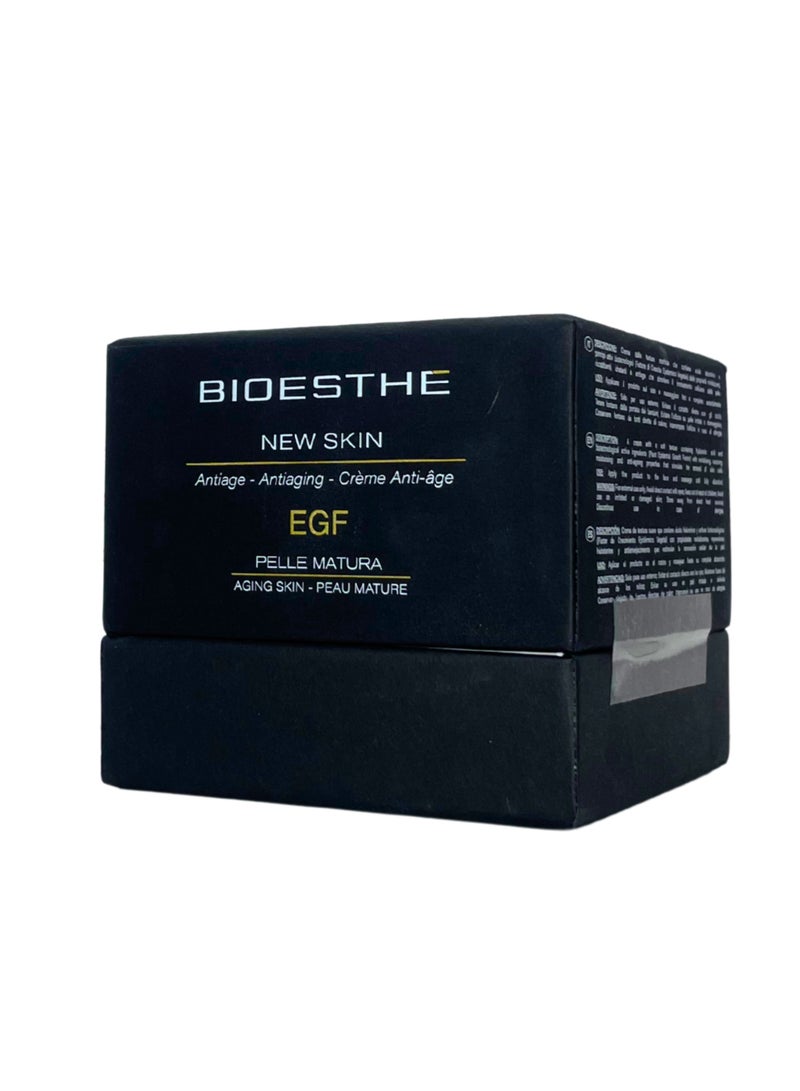 Bioesthe New Skin Cream | Hyaluronic Acid & Plant Epidermal Growth Factor | Hydrating, Restorative & Anti-Aging Face Cream | 50ml - Image 3