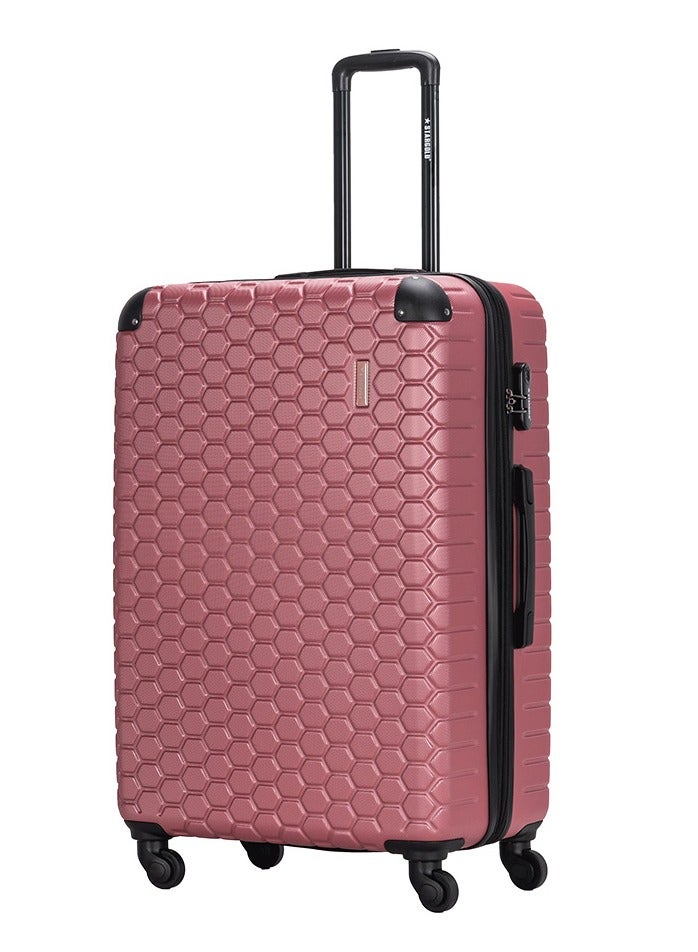 ستارجولد 4 عبوات من عربة أمتعة مقفلة ذات رقم دوار للجانب الصلب - Image 2