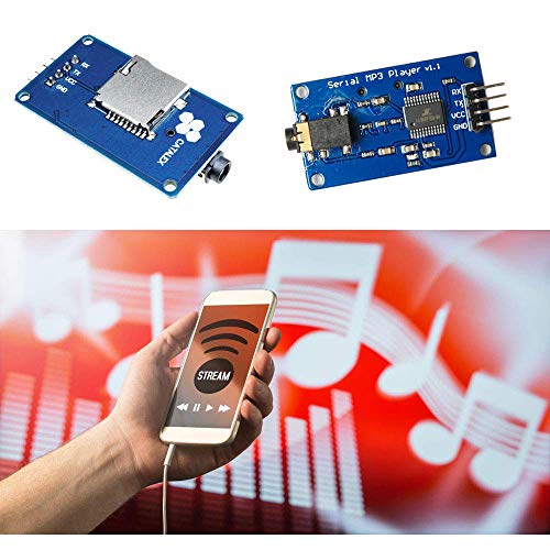 Ximimark 1Pcs YX5300 MP3 Music Player Module Voice Serial Port UART Control Module with TF Card Slot for Arduino/AVR/ARM/PIC - Image 2