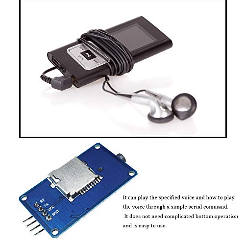 Ximimark 1Pcs YX5300 MP3 Music Player Module Voice Serial Port UART Control Module with TF Card Slot for Arduino/AVR/ARM/PIC - Image 4