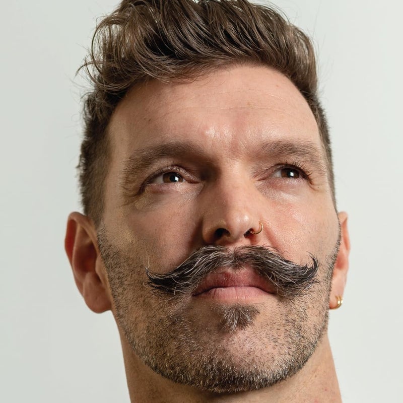 ZEUS Handmade Saw-Cut Mustache Comb for Men, Fine Tooth, Durable, Hand Polished Pocket Beard Comb, Grooming Essential (Traditional) B11 - Image 3