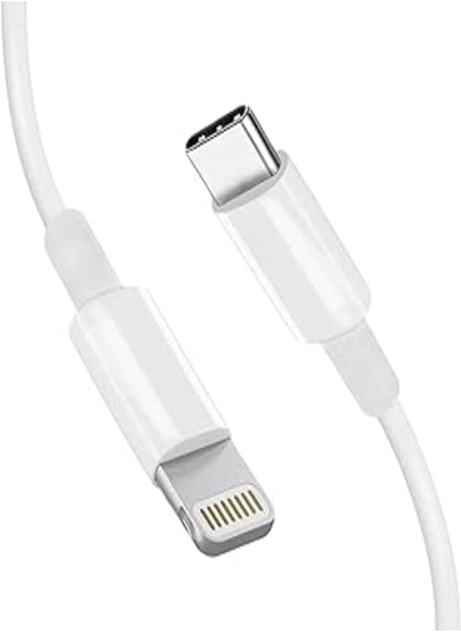 Generic Zonic Z1197 Type C to Lightning Cable【Apple MFi Certified】iPhone Fast Charger Charging Cord Cable for iPhone 14/13/13 Pro/12/12 Pro/12 Pro Max/11/Xs Max/XR/X,iPad,AirPods Pro and More - 1M White 