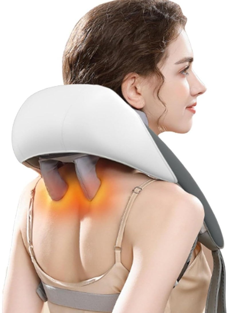 DubaiGallery مدلك للرقبة والكتفين مع حرارة، مدلك رقبة، مدلك رقبة وظهر شياتسو مع حرارة، مدلك كتف كهربائي، تدليك عميق 5D محاكاة يدوي - Image 3