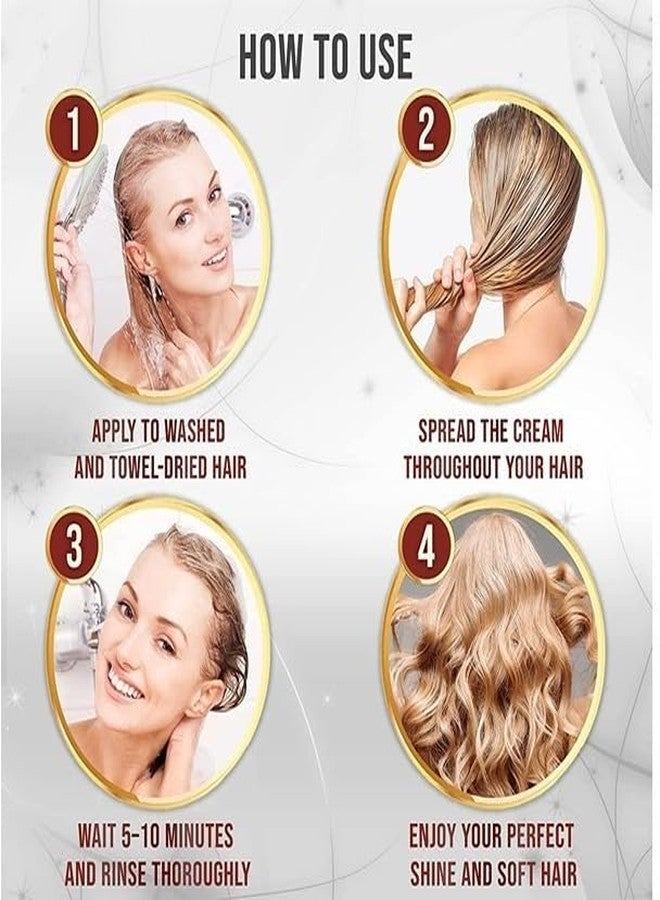 كريس قناع الشعر المغذي بزيت الأرغان من كريس سيلك آند سموث، يغذي ويزيل السموم، ويقوي الشعر الضعيف والخفيف، غني بفيتامين هـ (عبوة 1 لتر). - Image 4