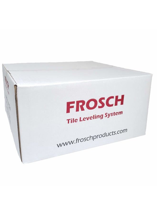 FROSCH Tile Leveling System - 1/16" (1.5mm) Clips, 2000-Pack - Image 1