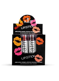 ADS Matte Amplified Creme Balm Lipstick Pack of 12