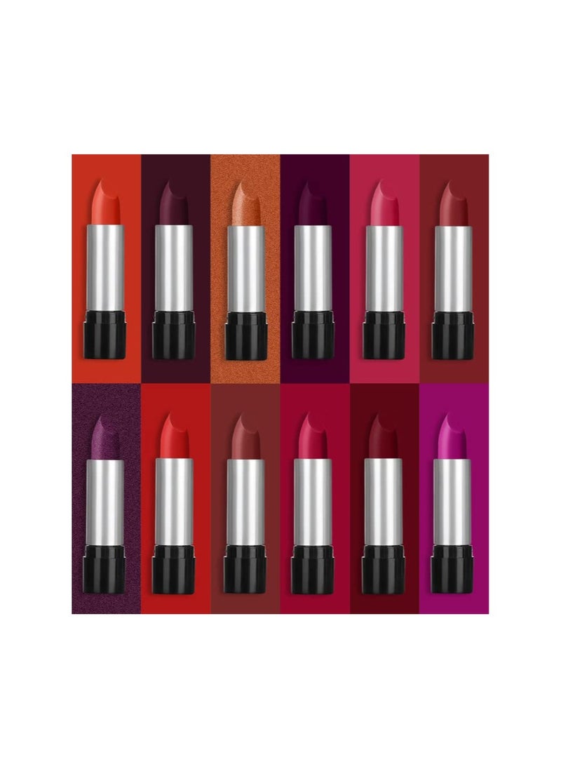 ADS - ADS Matte Amplified Creme Balm Lipstick Pack of 12 - Image 1
