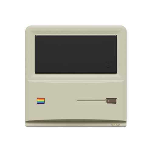 AYANEO AM01 Retro Mini PC, AMD Ryzen 7 5825U, Barebone Mini Desktop Computer Without RAM/SSD/OS, Retro Design, 4K Output, WiFi 6, Dual HDMI/DP, Compact Mini Computer for Gaming & Office - Image 1