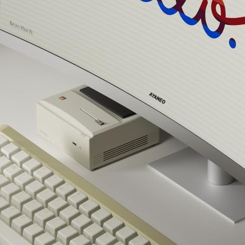 AYANEO AM01 Retro Mini PC, AMD Ryzen 7 5825U, Barebone Mini Desktop Computer Without RAM/SSD/OS, Retro Design, 4K Output, WiFi 6, Dual HDMI/DP, Compact Mini Computer for Gaming & Office - Image 5