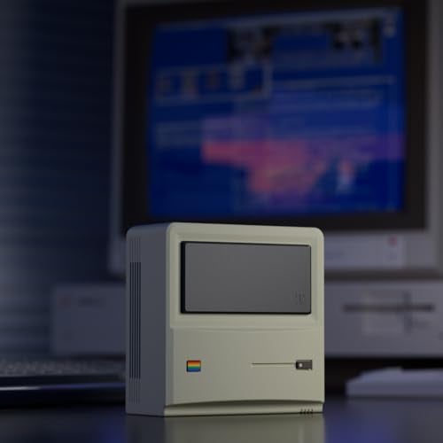 AYANEO AM01 Retro Mini PC, AMD Ryzen 7 5825U, Barebone Mini Desktop Computer Without RAM/SSD/OS, Retro Design, 4K Output, WiFi 6, Dual HDMI/DP, Compact Mini Computer for Gaming & Office - Image 4