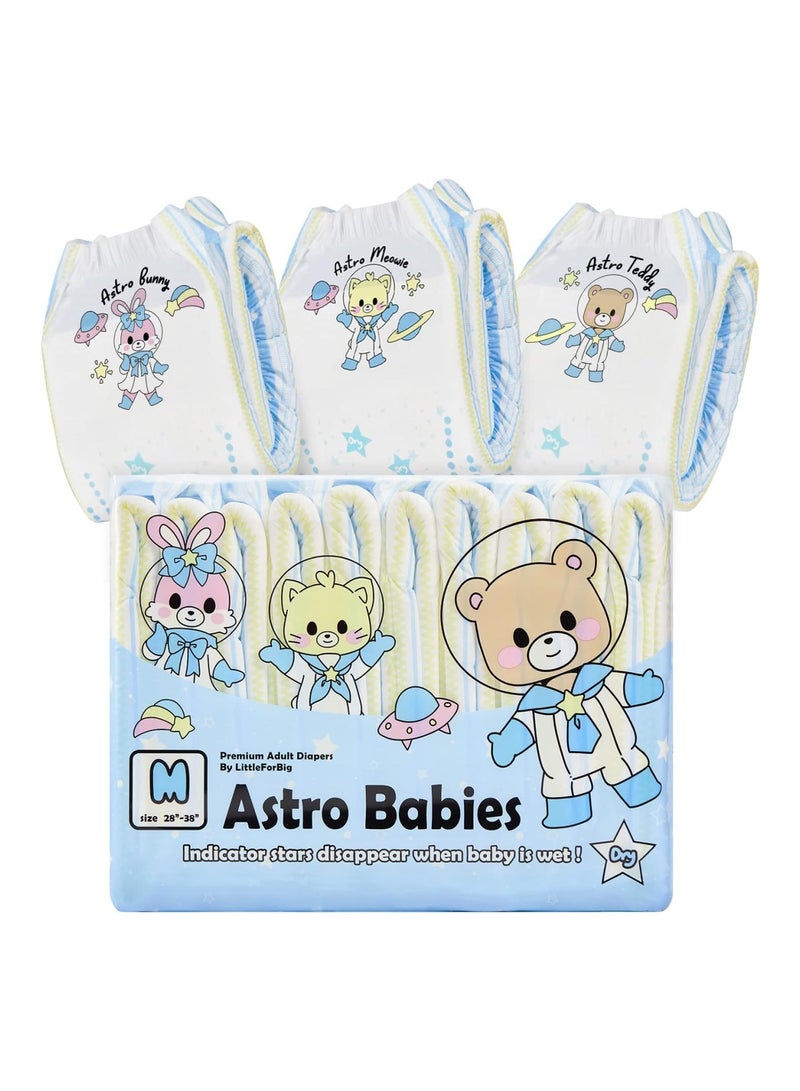 Littleforbig عبوة من 10 حفاضات مطبوعة للكبار - Image 1