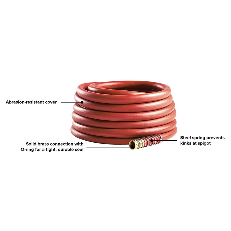 Gilmour Pro Commercial 3/4" x 75' Heavy Duty Water Hose, Durable and Kink Resistant 75 ft Garden Hose - Image 3