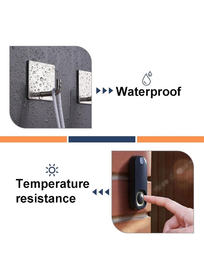 25mm x 10m Double Sided Adhesive Tape, Heavy Duty Double Face Wall Tape Mounting Foam Tape for Wall Picture Hanging Poster - Image 4