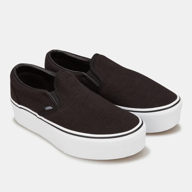 VANS Woven Classic Slip-On Stackform Unisex Shoe