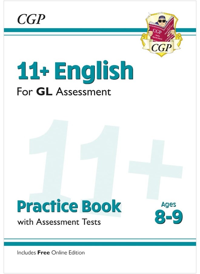null - New 11+ GL English Practice Book & Assessment Tests - Ages 8-9 (with Online Edition) (CGP 11+ GL) - Image 1
