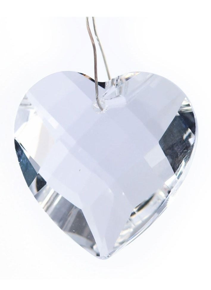 CONCORD Car Rear View Hanging Crystals Heart  - Image 2