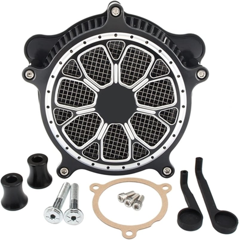 QASULER CNC Air Cleaner Intake for Harley Motorcycles - Image 1