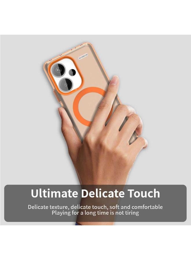 اس-توب جراب لهاتف Redmi Note 13 Pro+ جراب Candy Magsafe PC Hybrid TPU للهاتف - Image 5