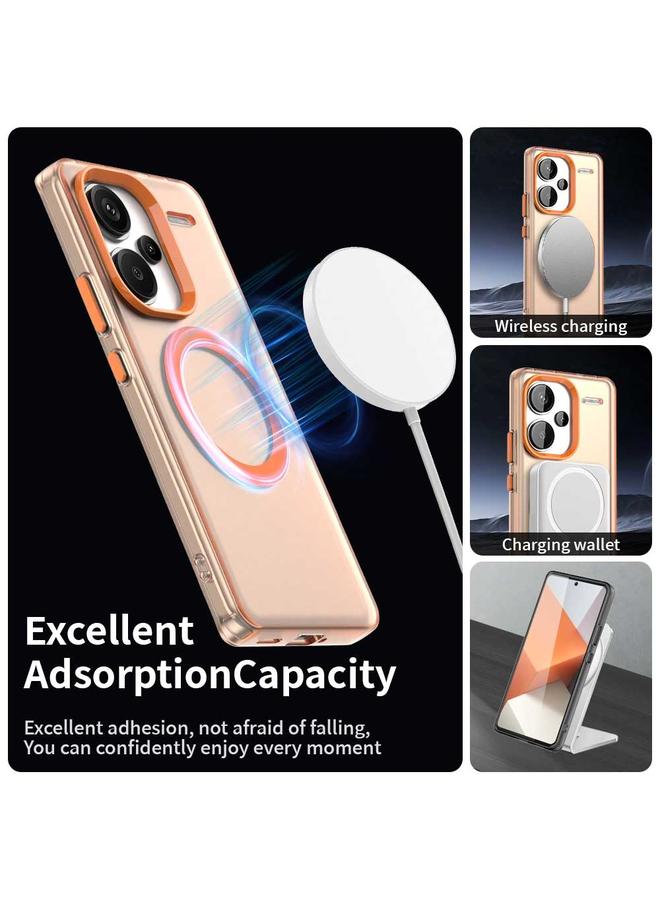 اس-توب جراب لهاتف Redmi Note 13 Pro+ جراب Candy Magsafe PC Hybrid TPU للهاتف - Image 3