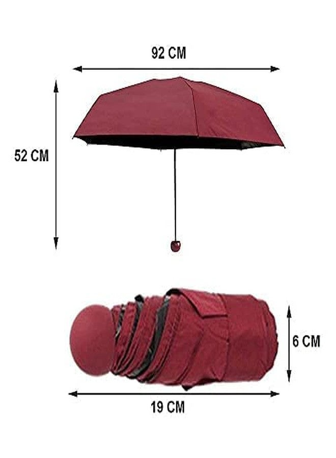 KERBRO Foldable Mini Cute and Small Capsule Design Umbrella with Capsule Case (Multicolor) - Image 5