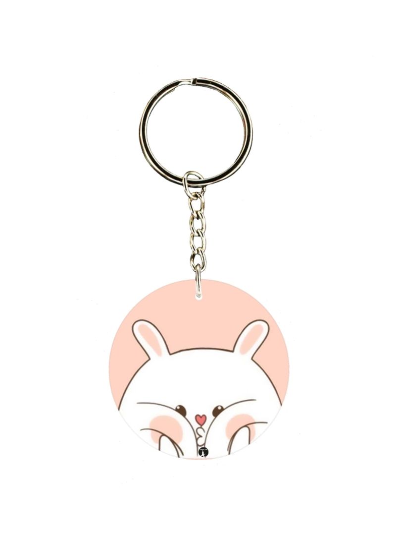 Cartoon Printed Keychain