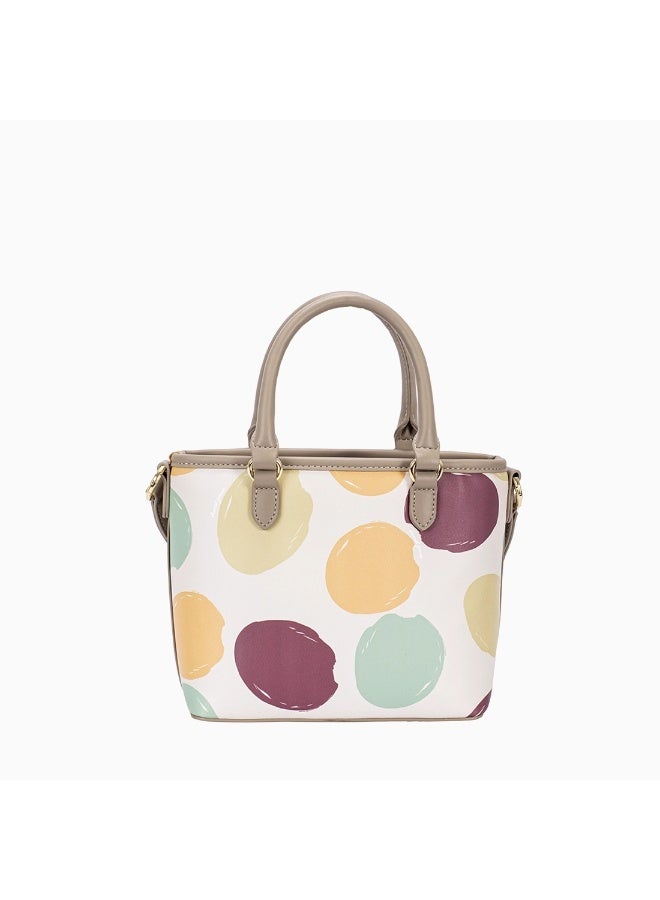 David Jones Patterned Leather Dual Wear Crossbody Handbag for Women | Lightweight Rectangular Shoulder Bag with Multiple Compartments | Ideal for Everyday, Shopping & Meetings | CM7675 - Image 3
